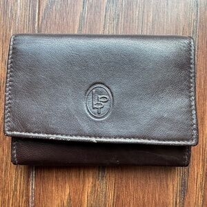 Dooney & Bourke Brown Leather Wallet